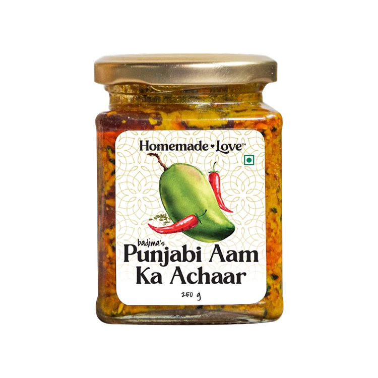 Homemade Love Punjabi Aam ka Achaar Mango Pickle