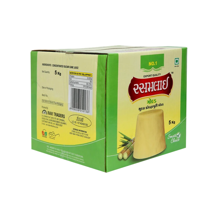 Ras Malai Gold Kohlapuri Jaggery (Bella)