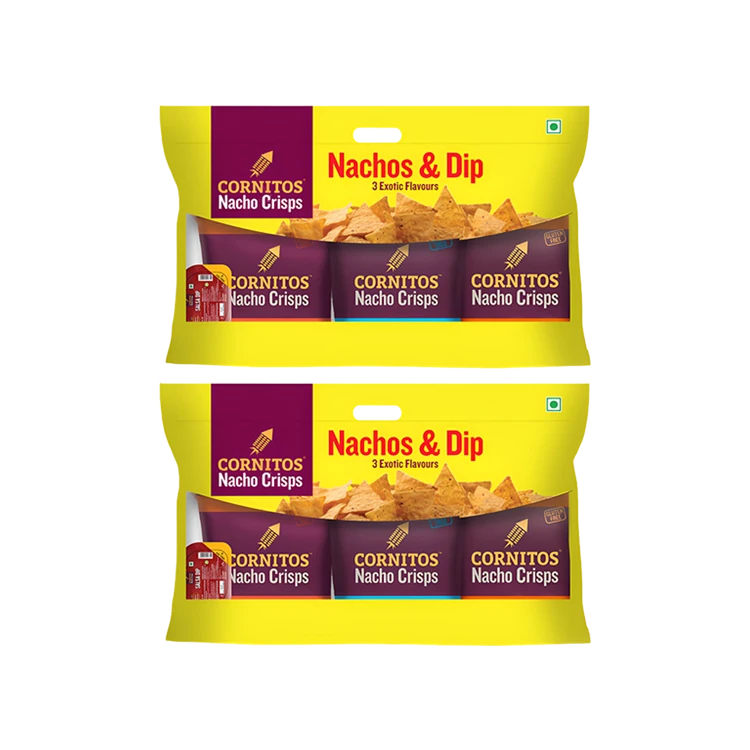 Cornitos Nachos & Salsa Combo - Pack of 2