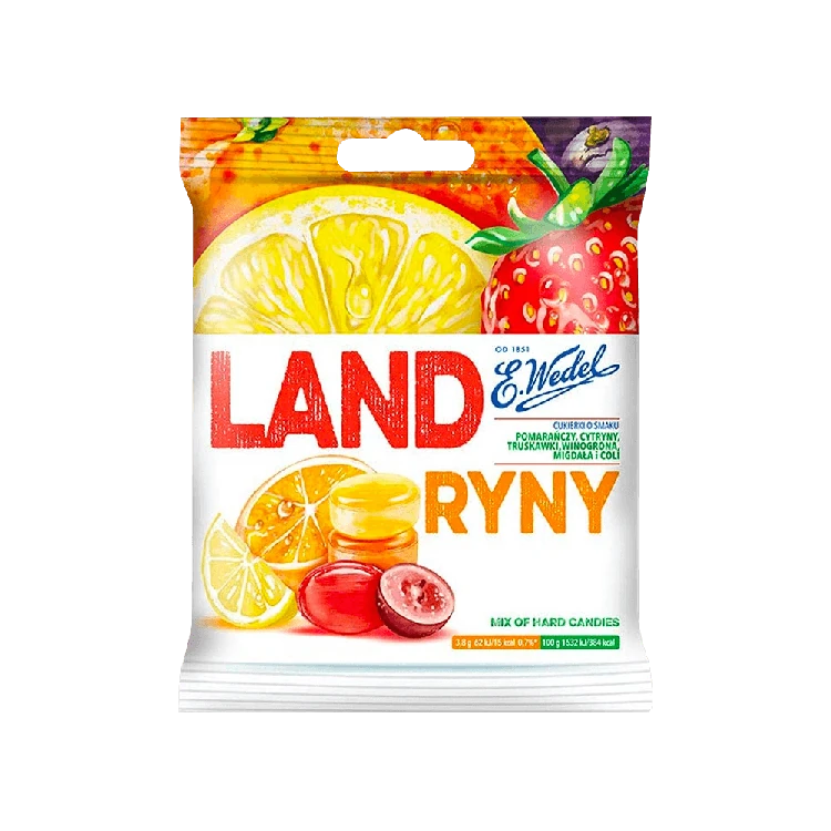 E.Wedel Fruit Drops Hard Candy