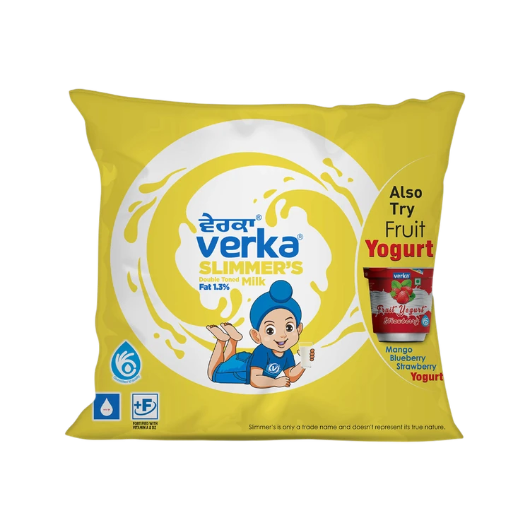 Verka Double Toned Milk
