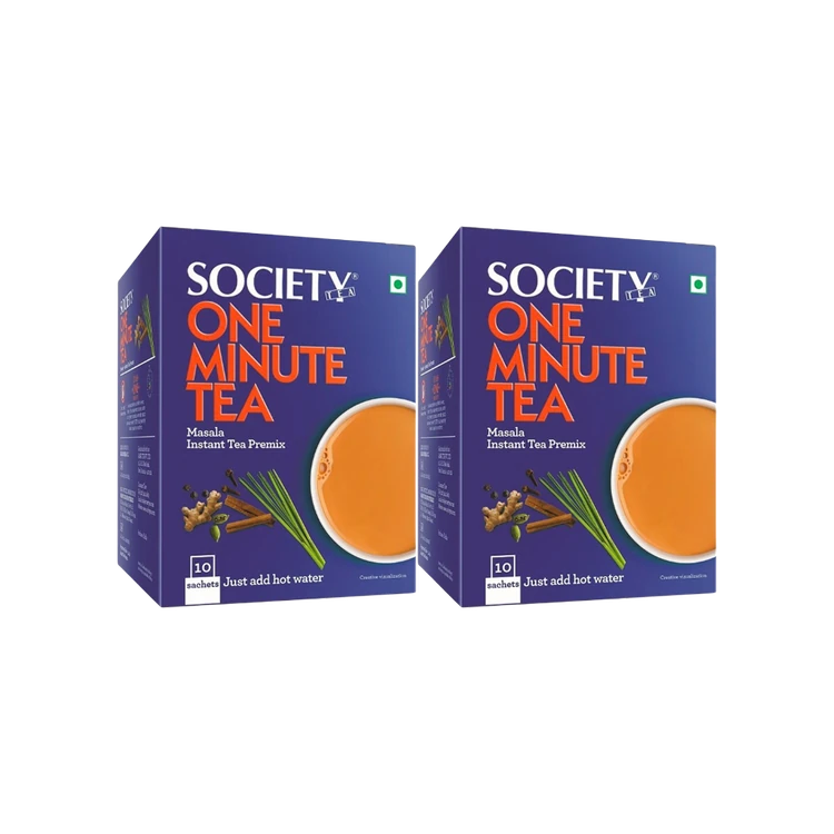 Society Masala Instant Tea Premix - Pack of 2