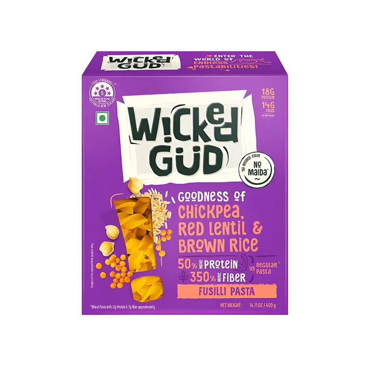 WickedGud Fusilli Pasta