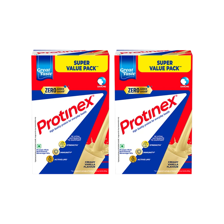 Protinex Milk Drink (Creamy Vanilla Flavour) - Pack of 2