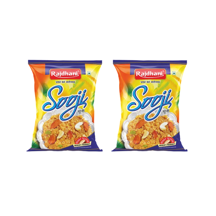 Rajdhani Sooji/Rava - Pack of 2 (Rave)