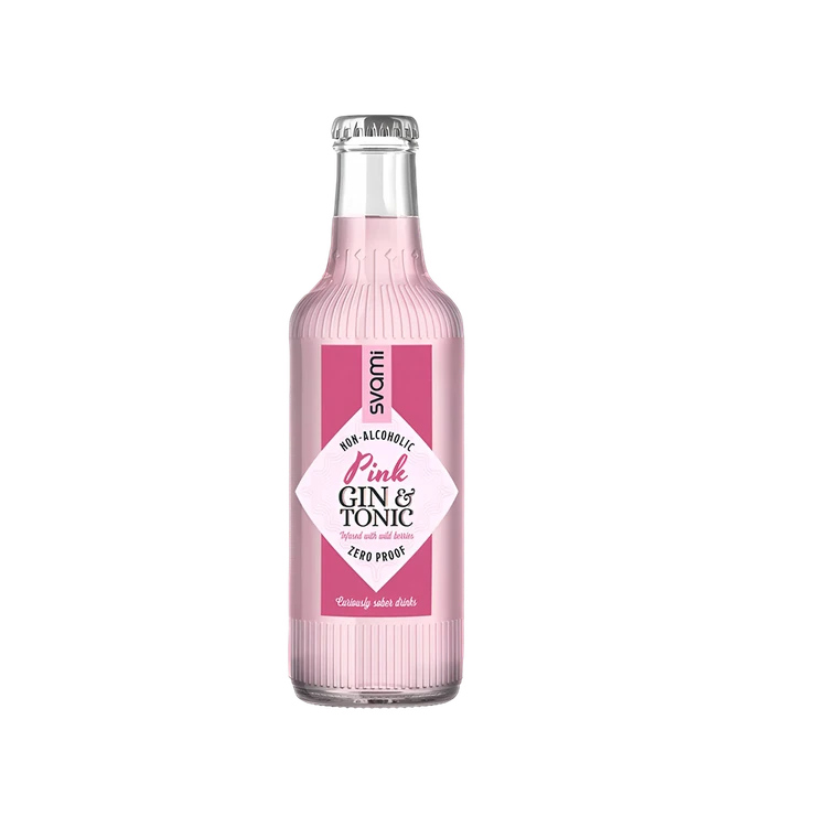 Svami Non Alcoholic Pink Gin & Tonic Water