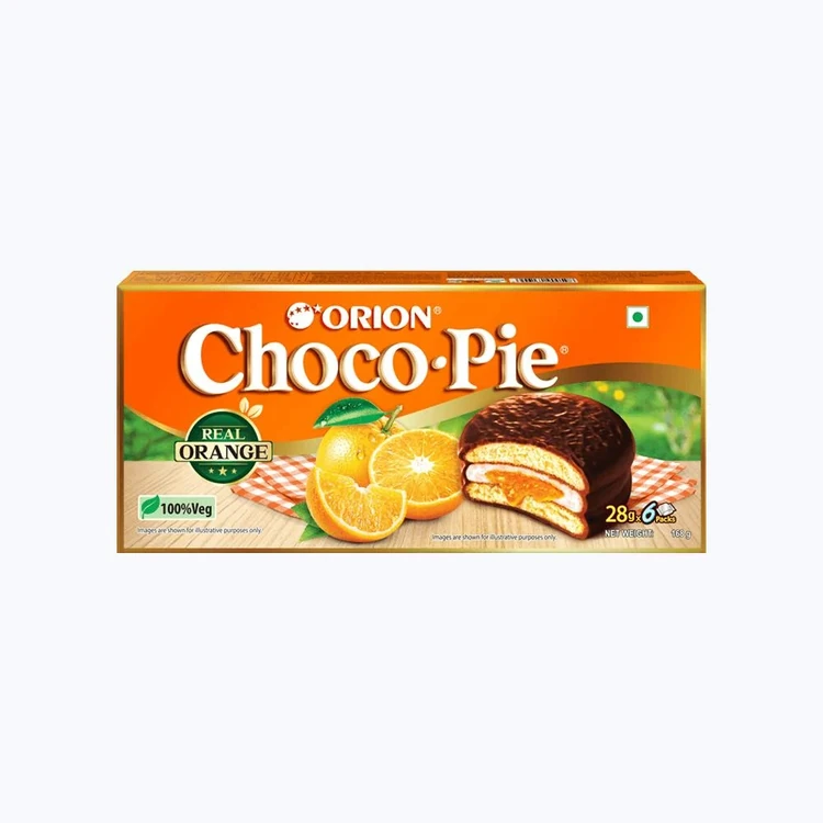 Orion Orange Choco Pie
