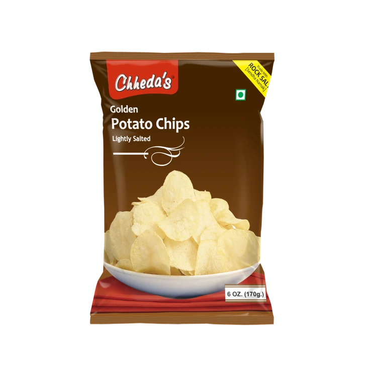 Chheda's Golden Potato Chips (Rock Salt)