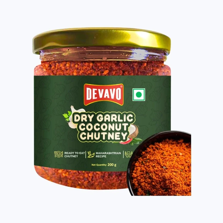Devavo Dry Garlic Coconut Chutney