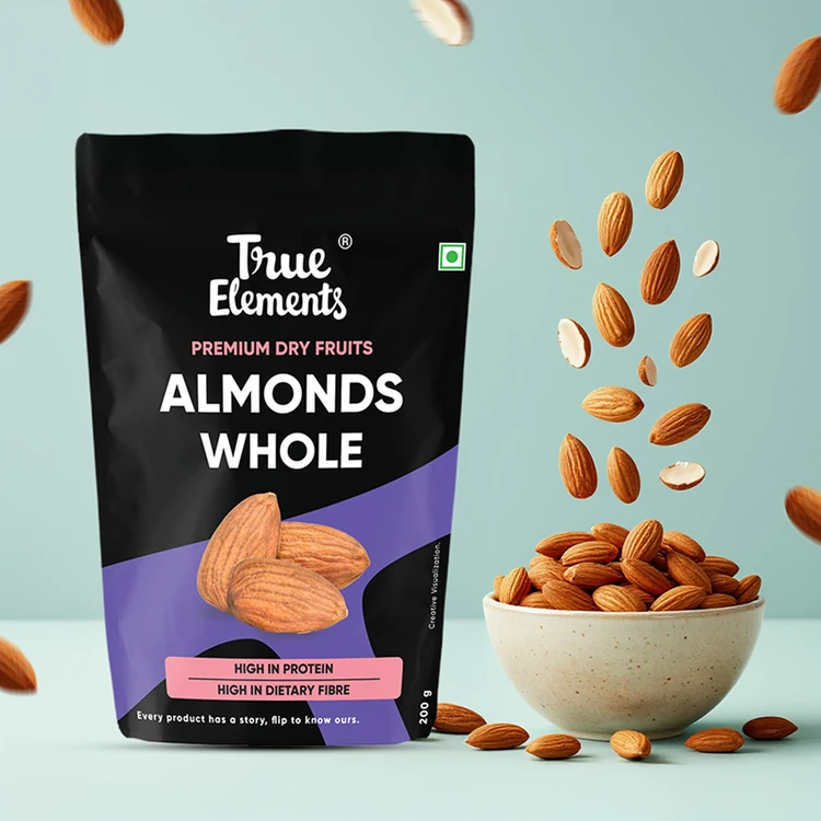 True Elements Almonds Whole