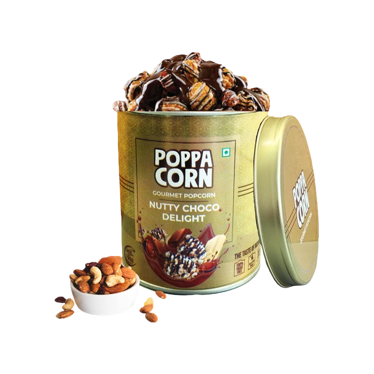 POPPACORN Gourmet Nutty Choco Delight Popcorn