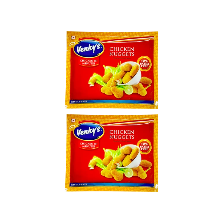 Venky's Chicken Nuggets (Frozen) - Pack of 2