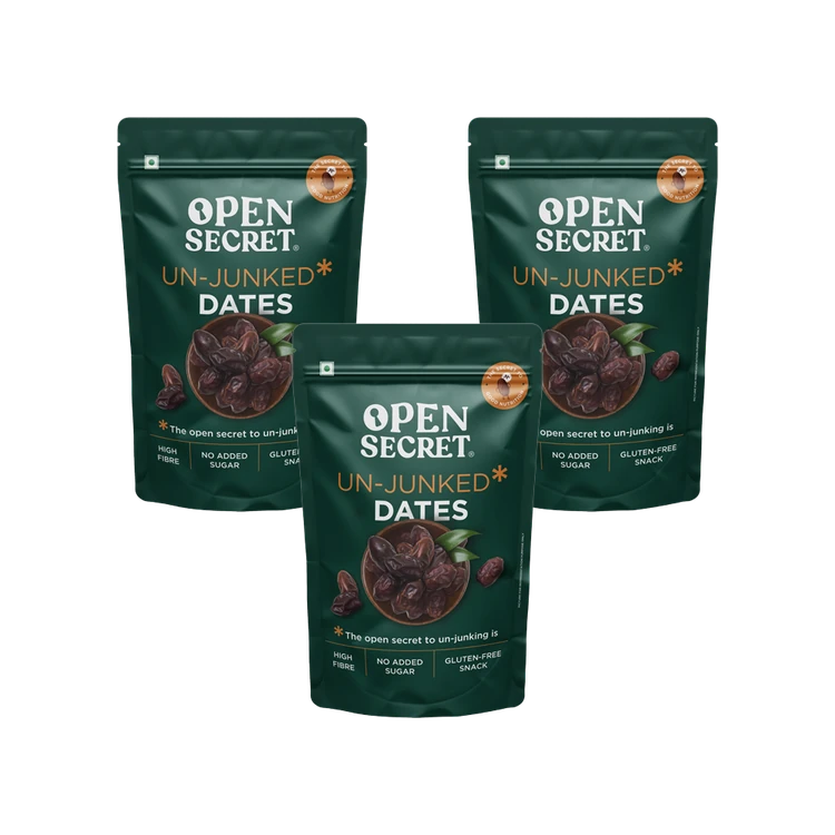 Open Secret Un-Junked Dates - Pack of 3