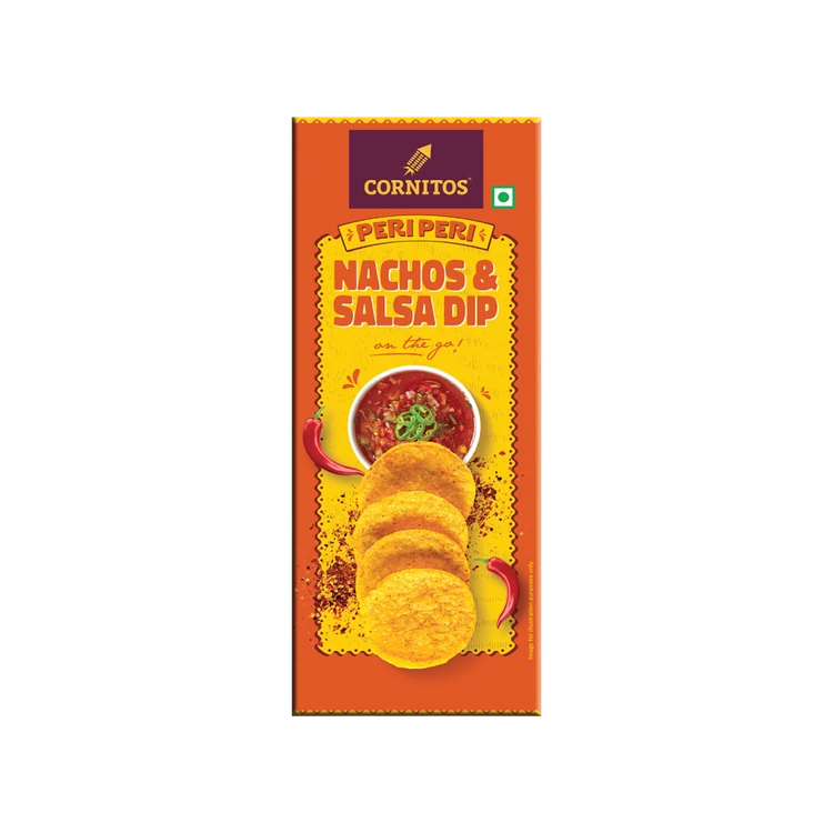 Cornitos Crisps Peri Peri Nachos & Salsa Dip