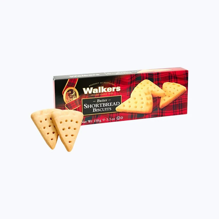 Walkers Butter Shortbread Triangle Biscuit