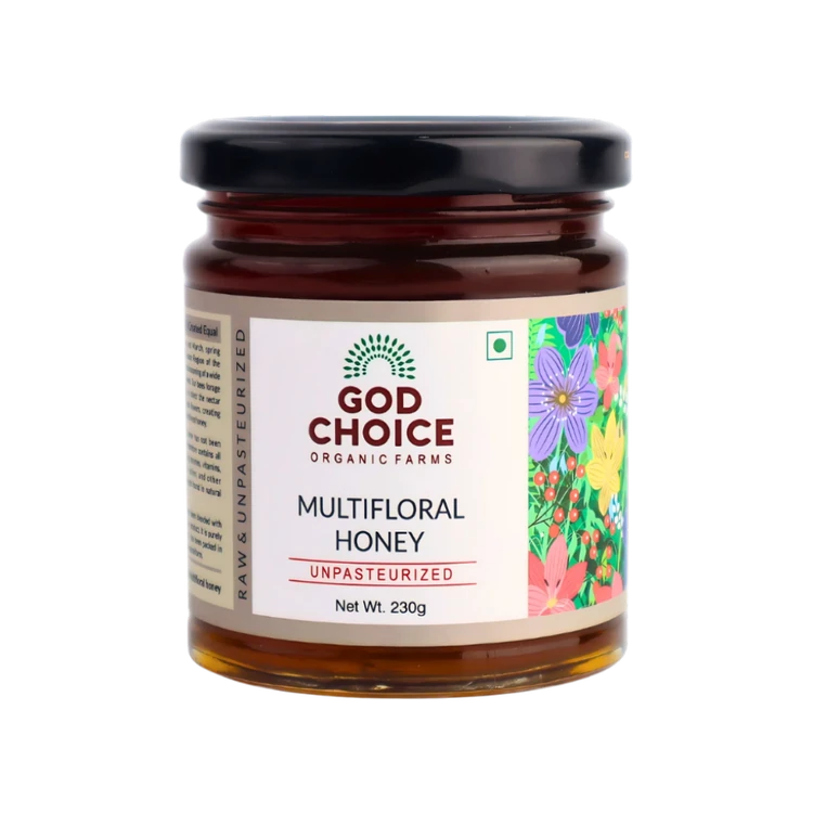 God Choice Organic Farms MultiFloral Honey