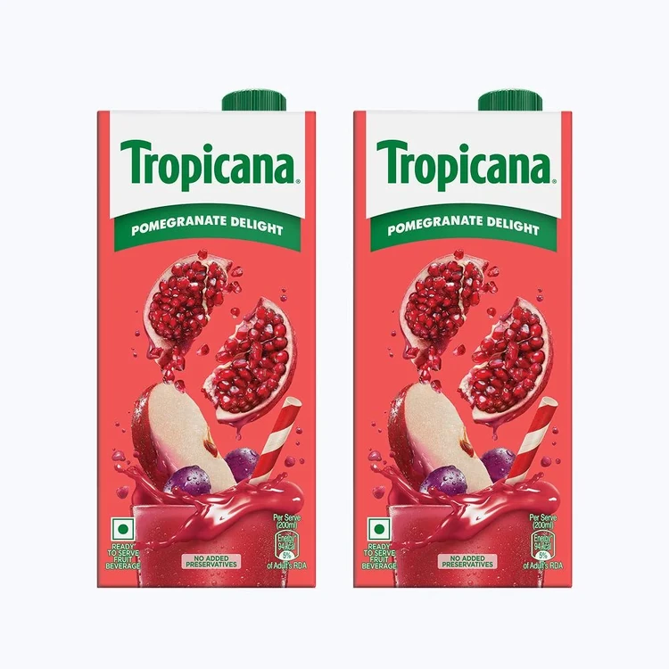 Tropicana Pomegranate Delight Juice - Pack of 2