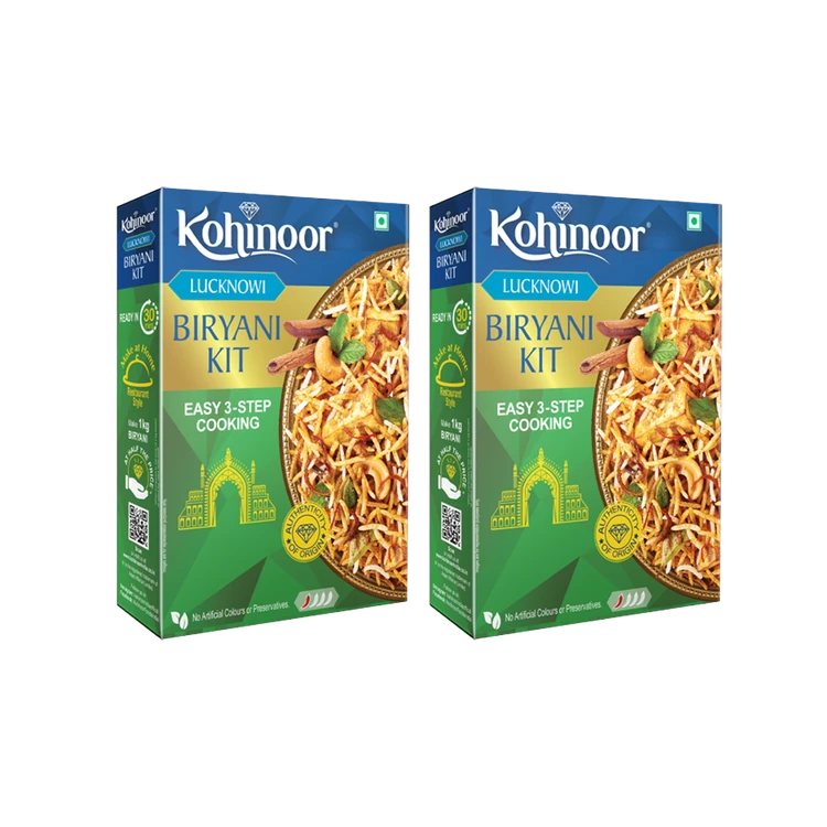 Kohinoor Lucknowi Biryani Kit - Pack of 2