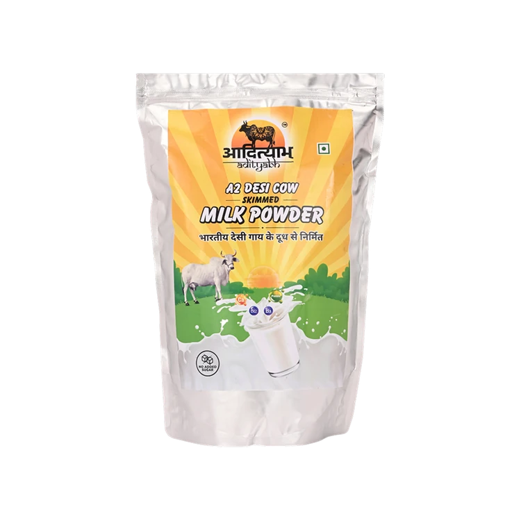 Adityabh A2 Desi Cow Skimmed Milk Powder