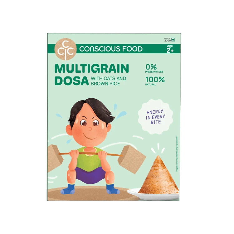 Conscious Food Multigrain Dosa Mix with Oats And Brown Rice