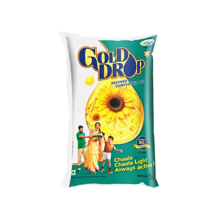 Gold Drop Sunflower Oil 1 l (Suryakanthi Enne)