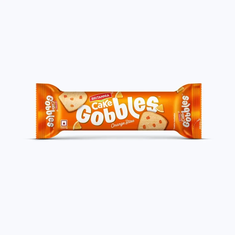 Britannia Orange Bites Slice Cake