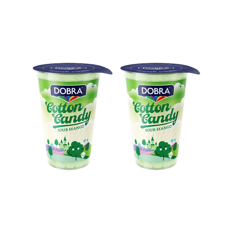 Dobra Sour Mango Cotton Candy - Pack of 2