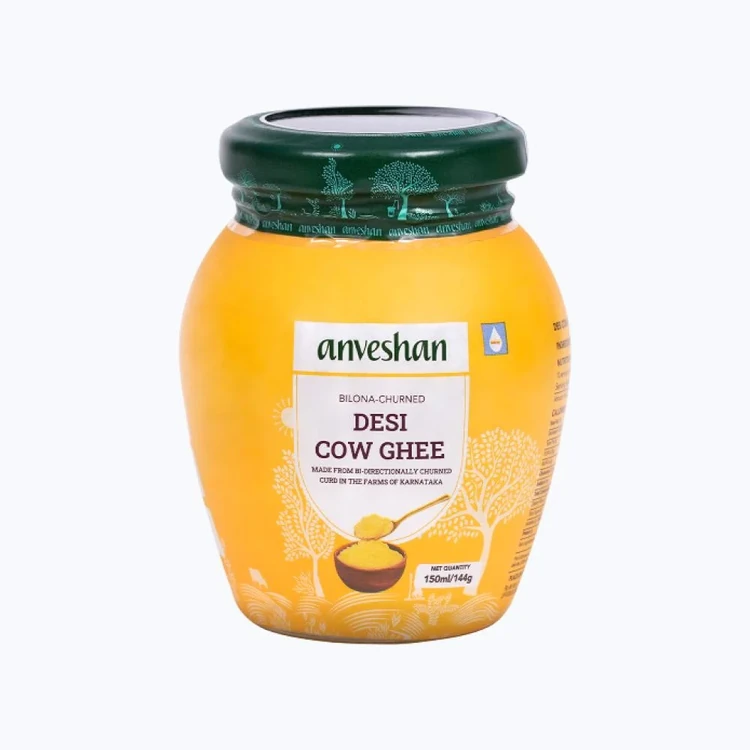 Anveshan Hallikar Cow Ghee (Bilona Churned)