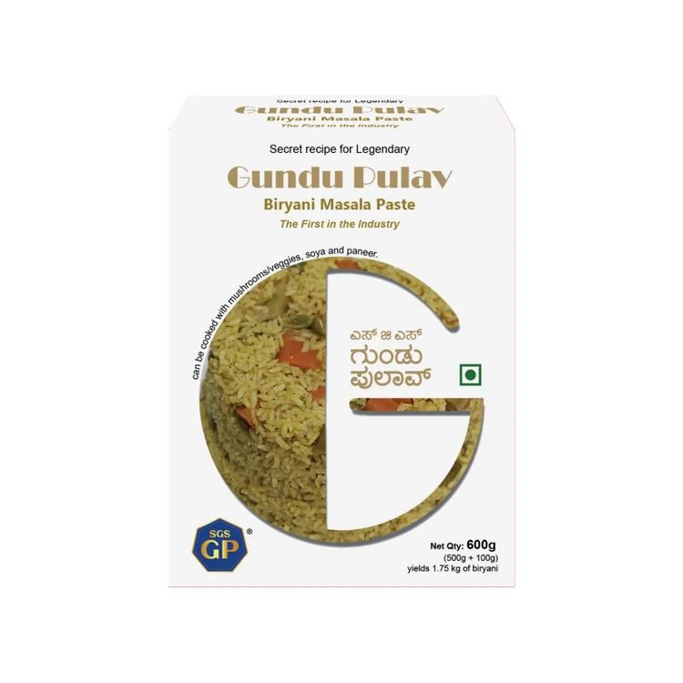 SGS Gundu Pulav Masala Biryani Paste