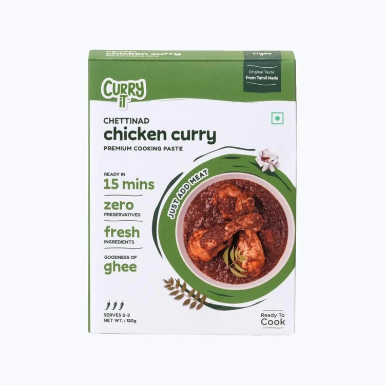 Curryit Chettinad Chicken Masala Cooking Paste