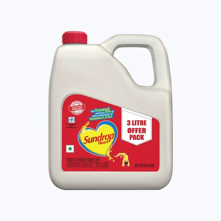 Sundrop Heart Blended Cooking Oil (Aduge Enne)