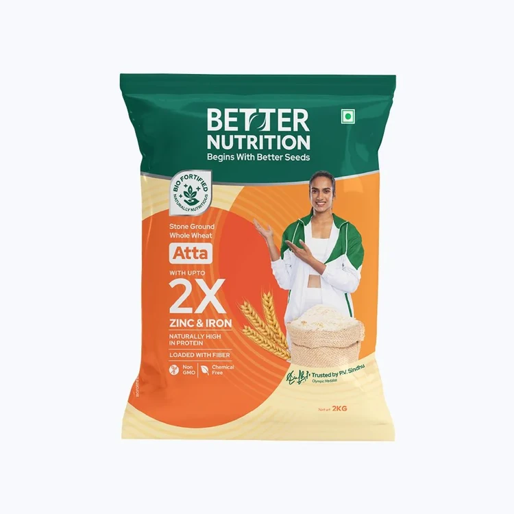 Better Nutrition Wheat Atta – 2X Nutrition (Godihittu)