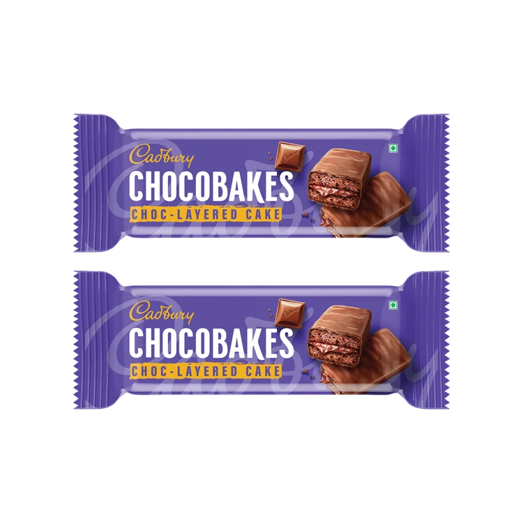 Cadbury Chocobakes Choc Layered Cake - Pack of 2