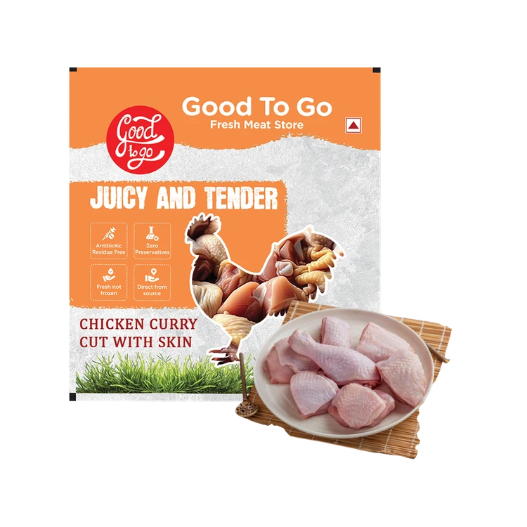 Good To Go Chicken Curry Cut with Skin