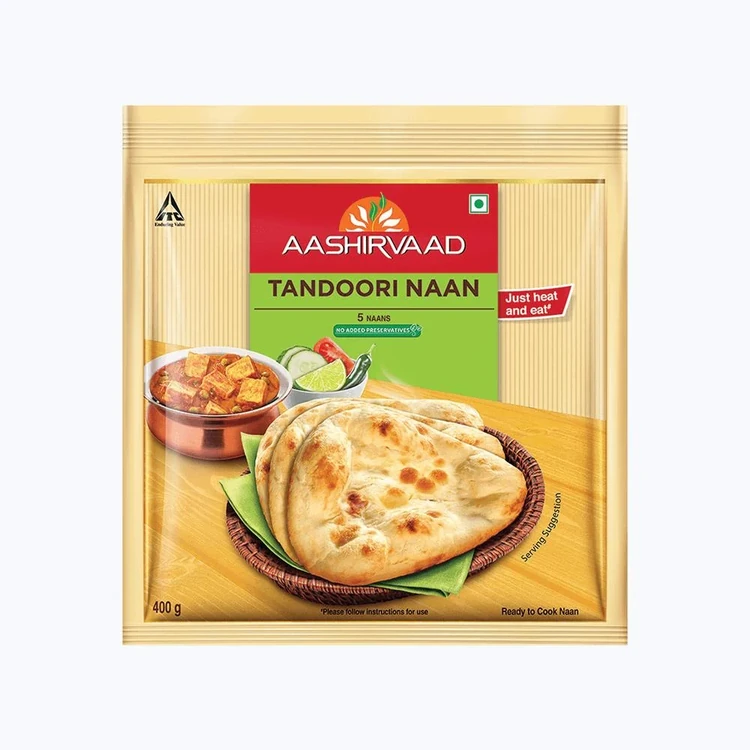 Aashirvaad Tandoori Naan (Heat & Eat)