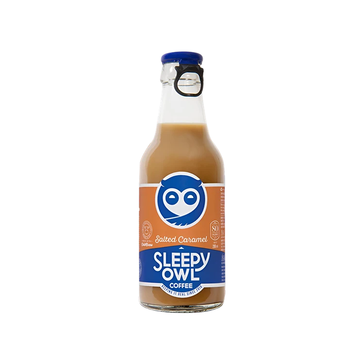 Sleepy Owl Salted Caramel Cold Coffee