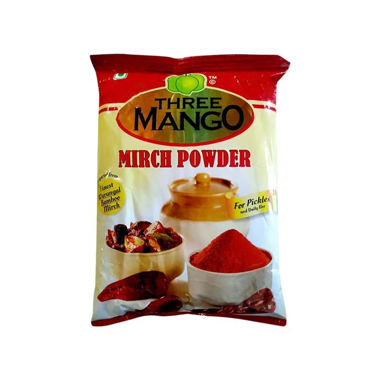Three Mango Red Chilli Powder (Kharada Pudi)