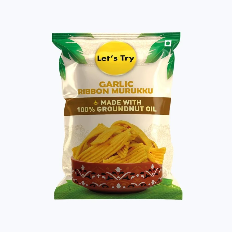 Let's Try Garlic Ribbon Murukku