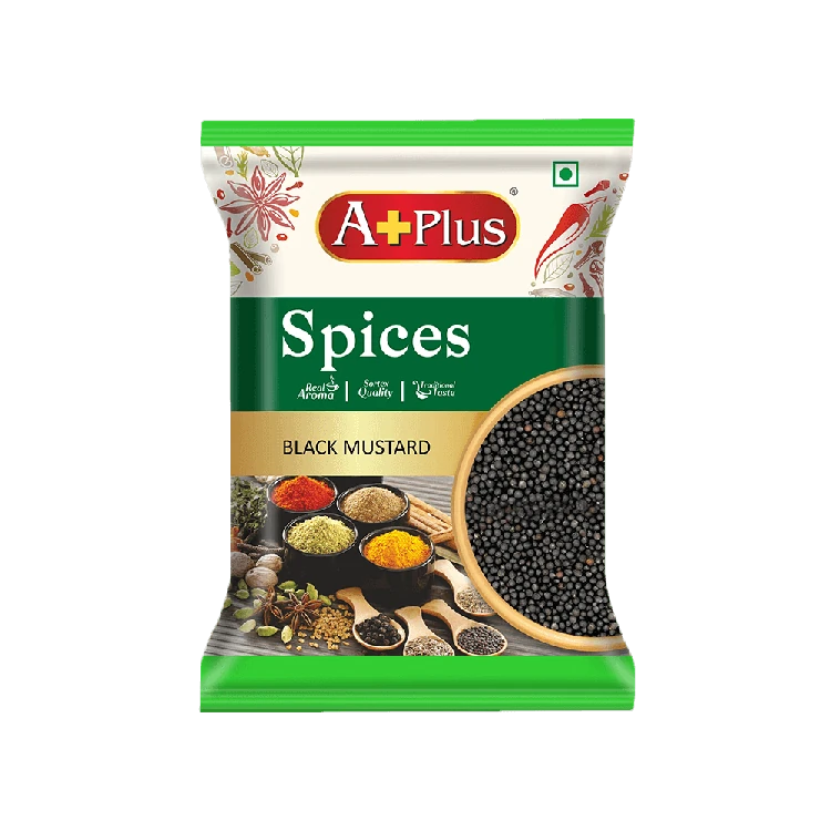 Aplus Black Mustard Seeds (Sasive Kaalu)