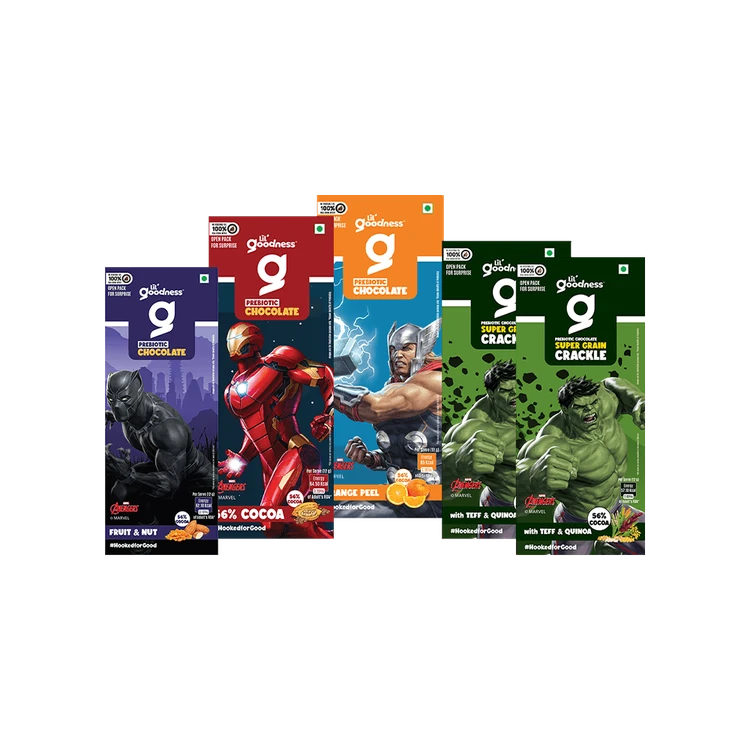 Lil'Goodness Assorted Prebiotic Chocolate