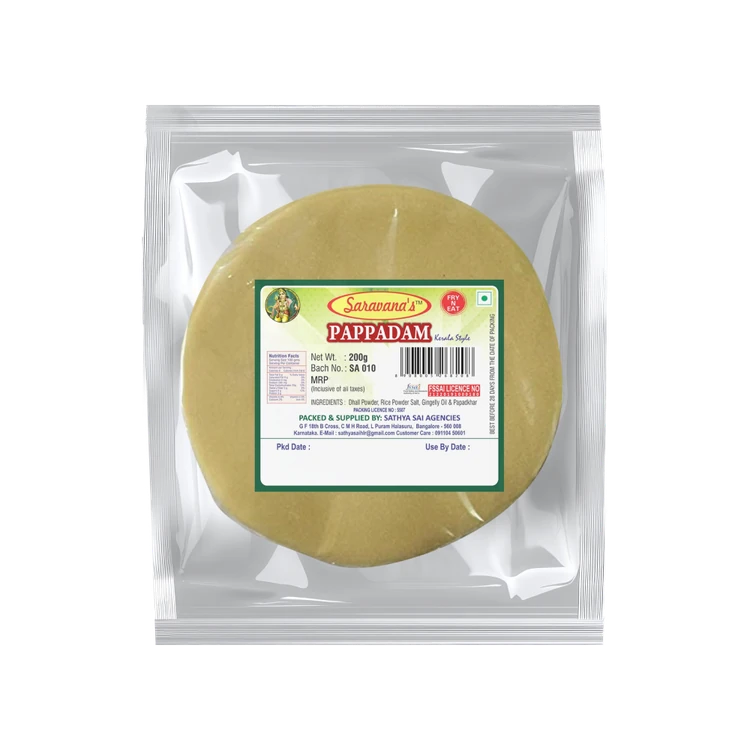 Saravana's Kerala Style Rice Papad