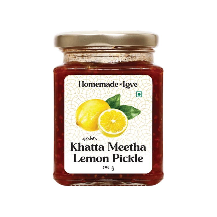 Homemade Love Khatta Meetha Lime Pickle