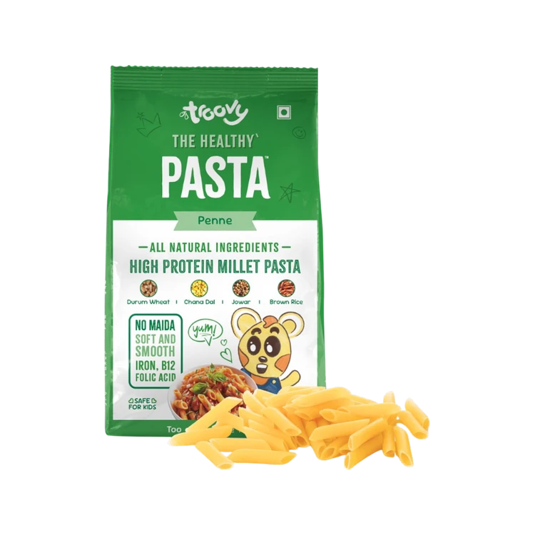 Troovy Protein Millet Penne Pasta (No Maida)
