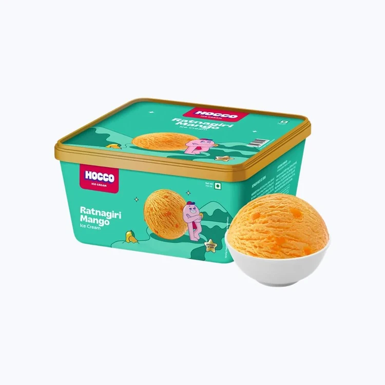 Hocco Ratnagiri Mango Ice Cream Tub