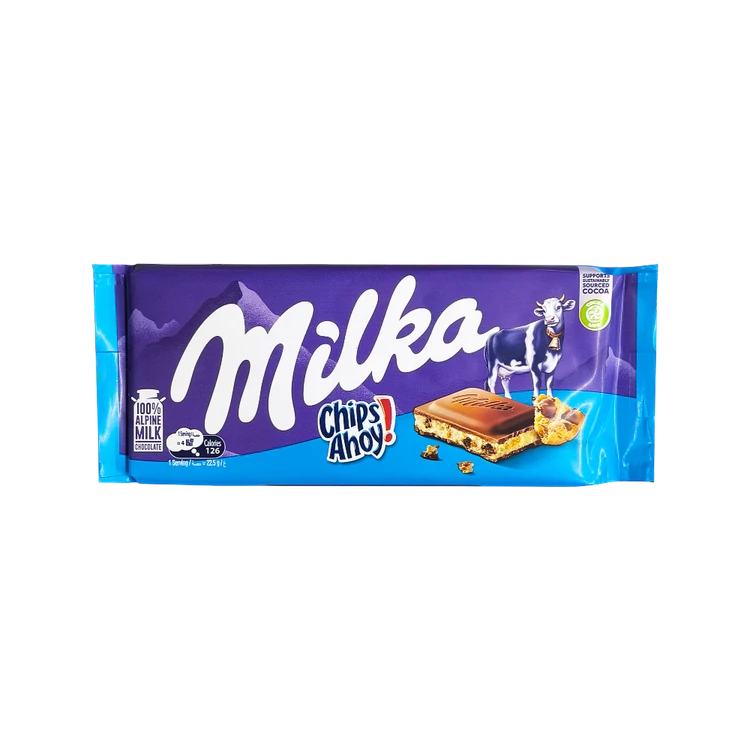 Milka Chips Ahoy Chocolate Bar