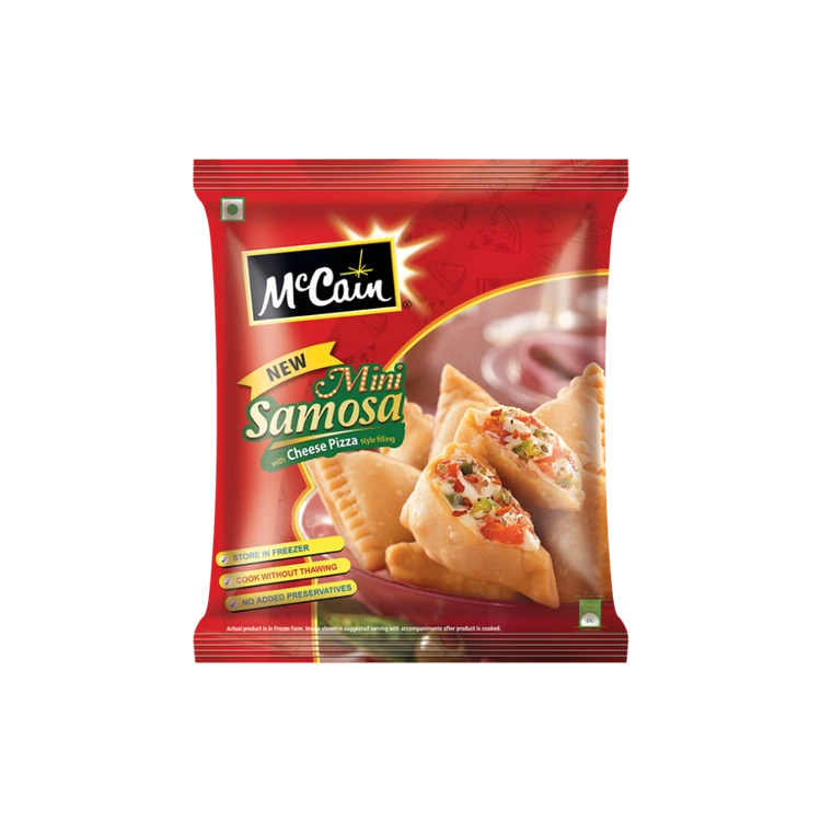 McCain Pizza Cheese Mini Samosa (Frozen)
