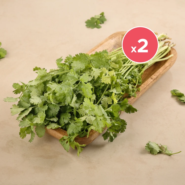 Coriander Bunch - Pack of 2 (Kottambari Soppu)