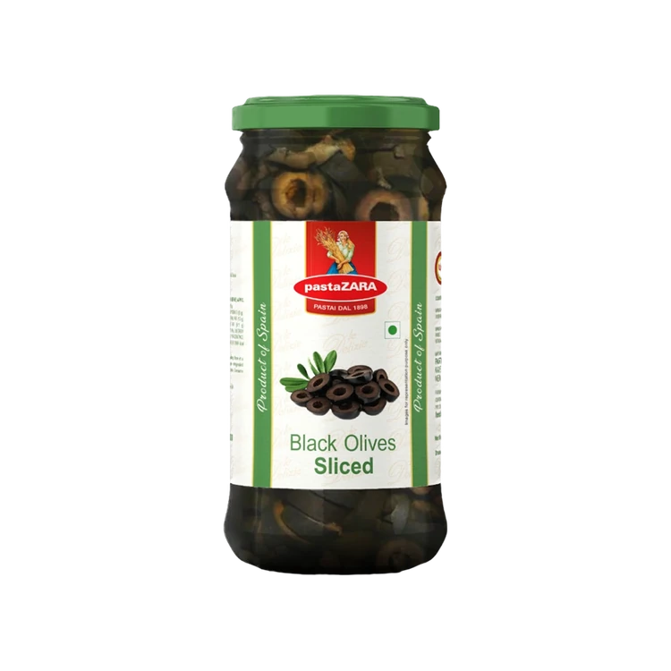 pastaZara Black Olives Sliced