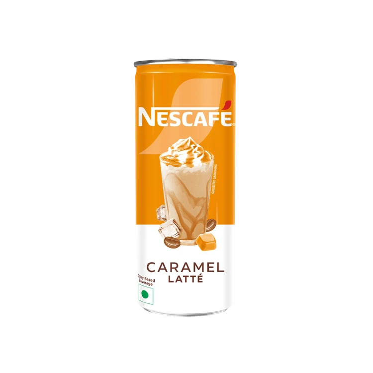 Nescafe Cafe Style Cold Coffee, Caramel Latte Special Offer