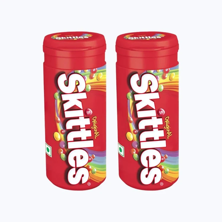 Skittles Original Bite-size Fruit Candy - Pack of 2